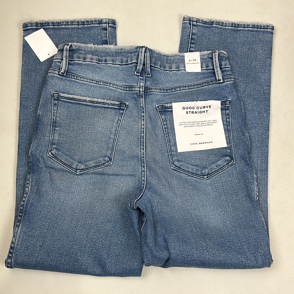 GOOD CURVE STRAIGHT NATURAL FRAY
HEM I BLUE858  Size 8 - Picture 6 of 14